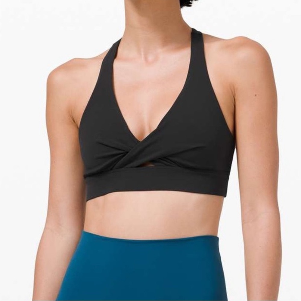 Lululemon Sweet Awakenings Bra *Light Support Nulu Size 4 In Black